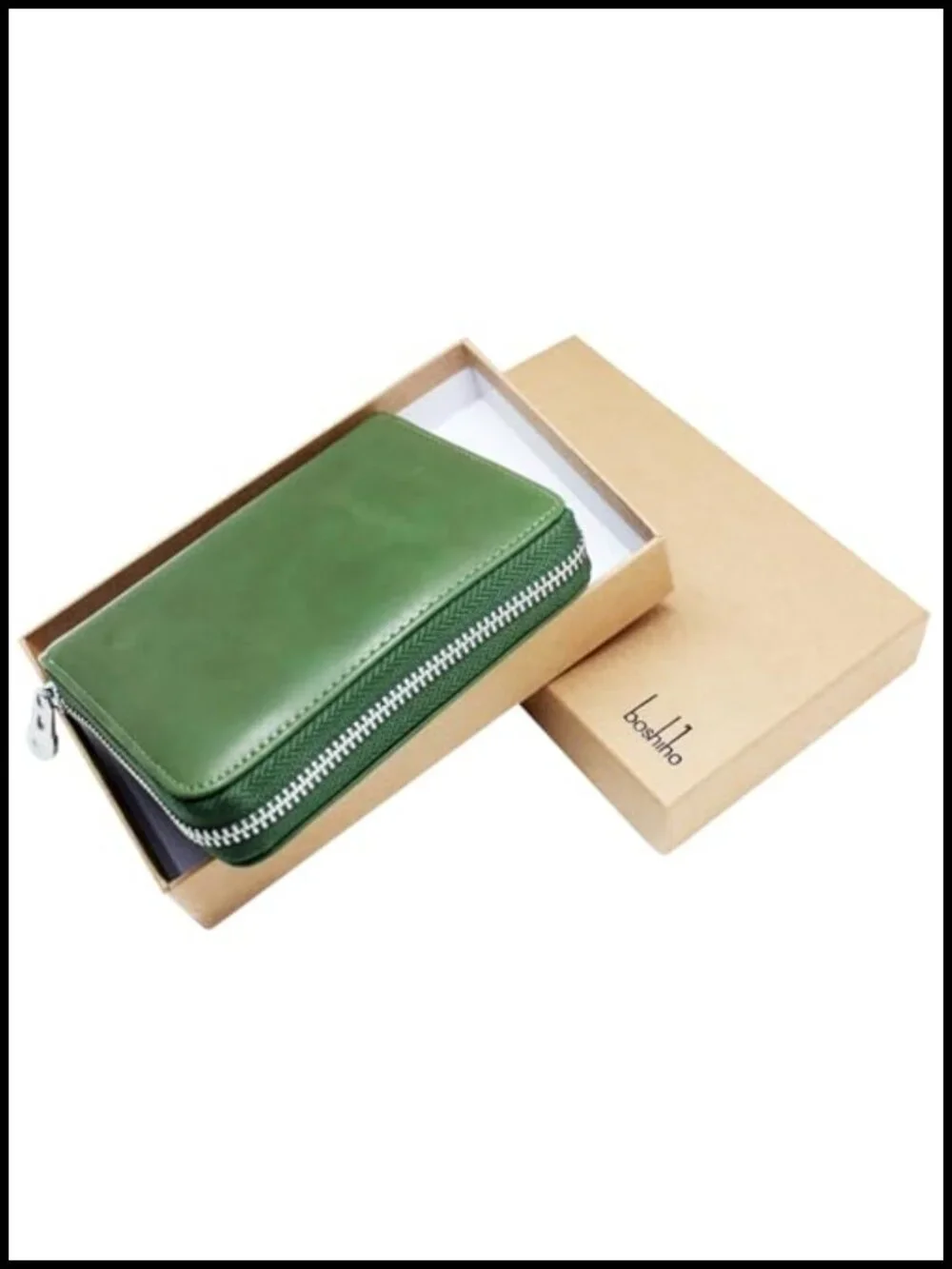 RFID Blocking 24 Slot Credit Card Holder Wallet Genuine Leather Zipper